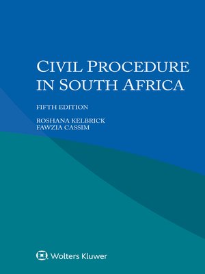 cover image of Civil Procedure in South Africa
